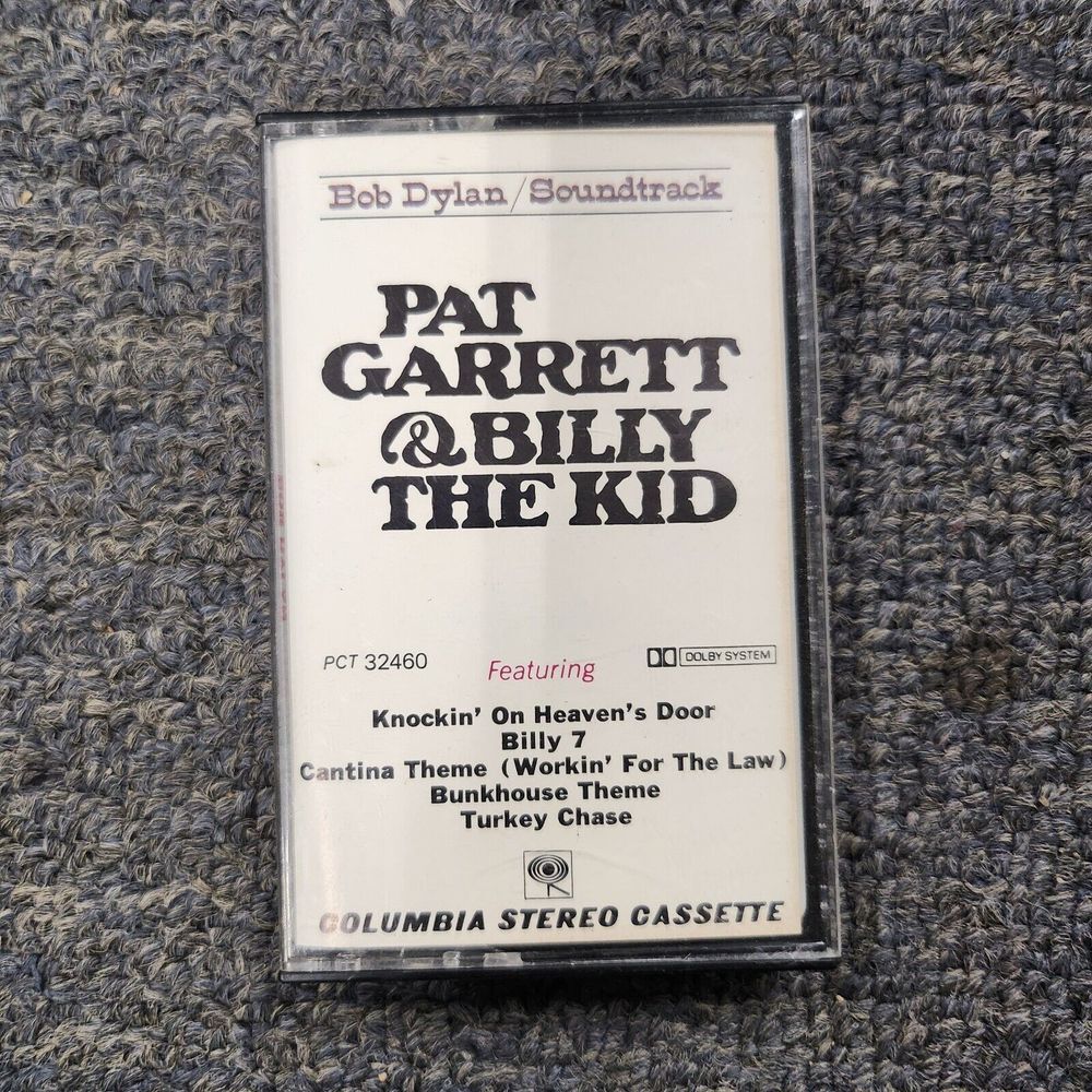 Pat Garrett & Billy the Kid by Bob Dylan Cassette Aug 1989 Columbia Vintage Rare